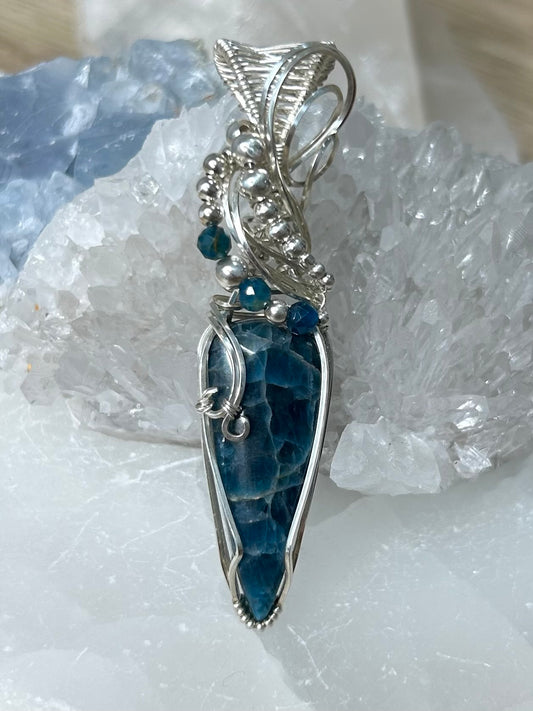 Apatite Sterling Silver Necklace